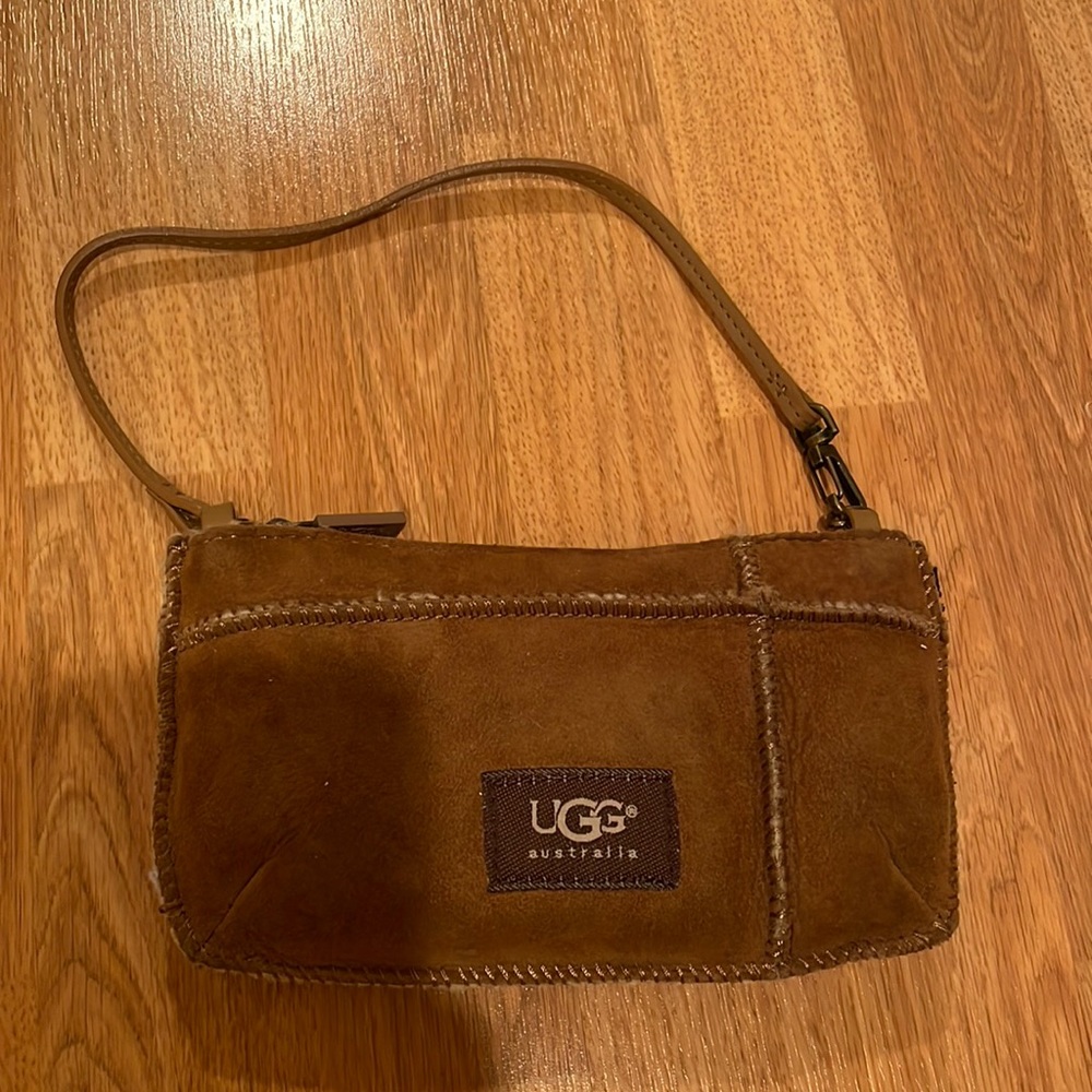 UGG Shearling Wristlet